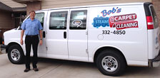Bob's Fleet of Steam Carpet Cleaning Vans